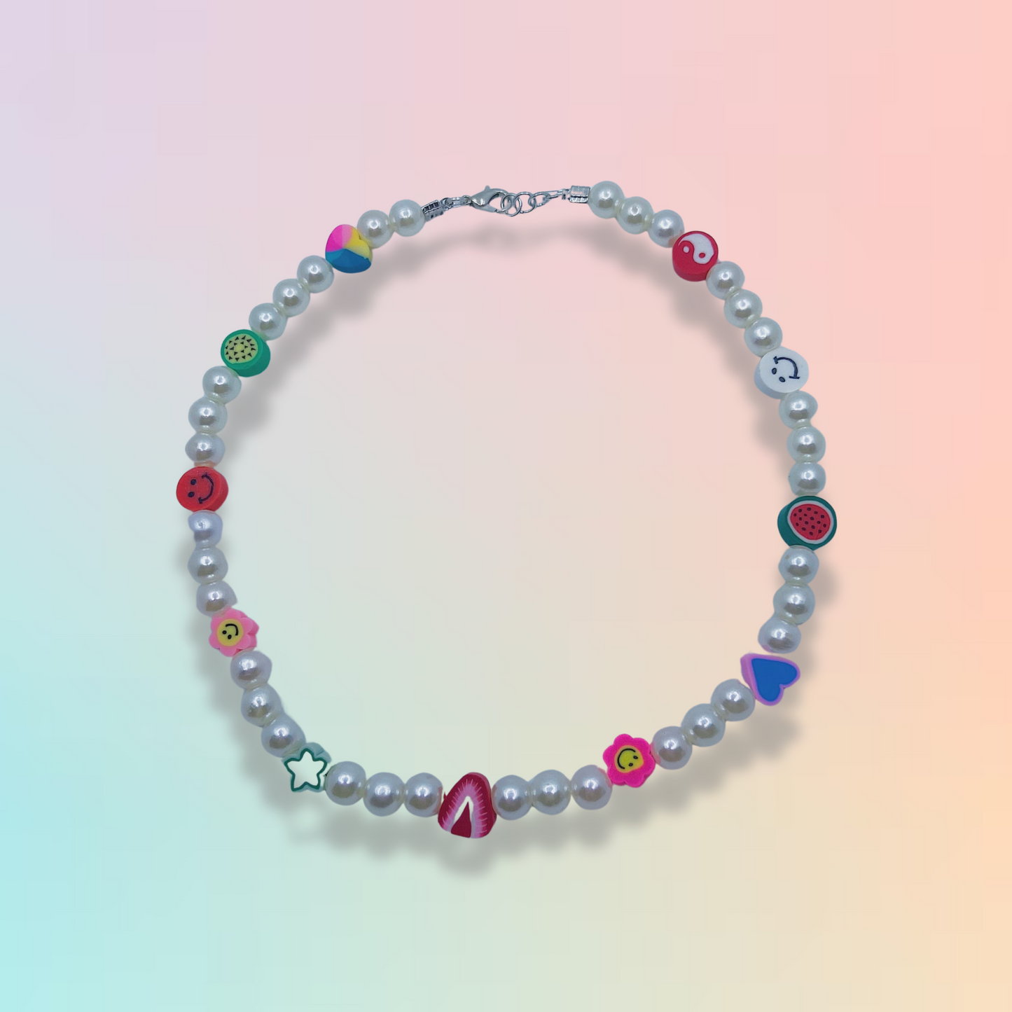 Pearl Charm Necklace