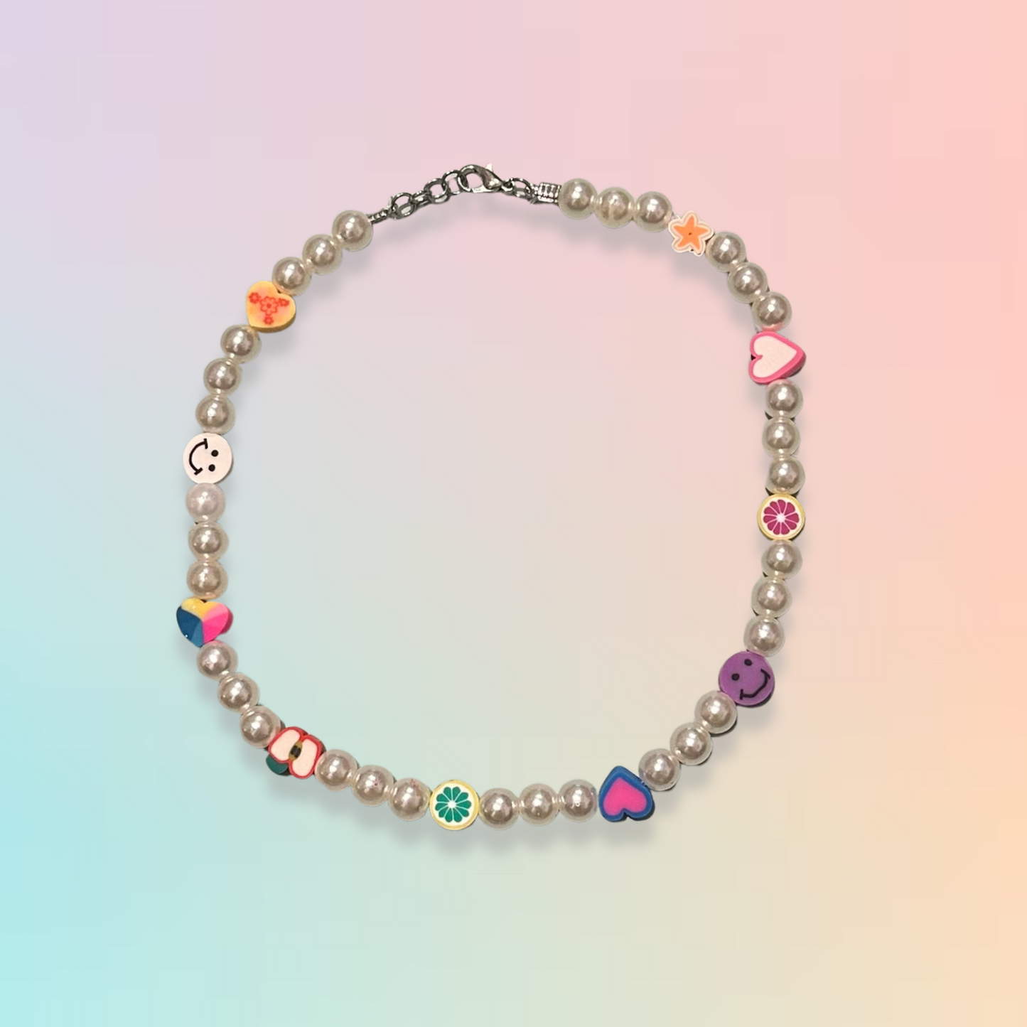 Pearl Charm Necklace