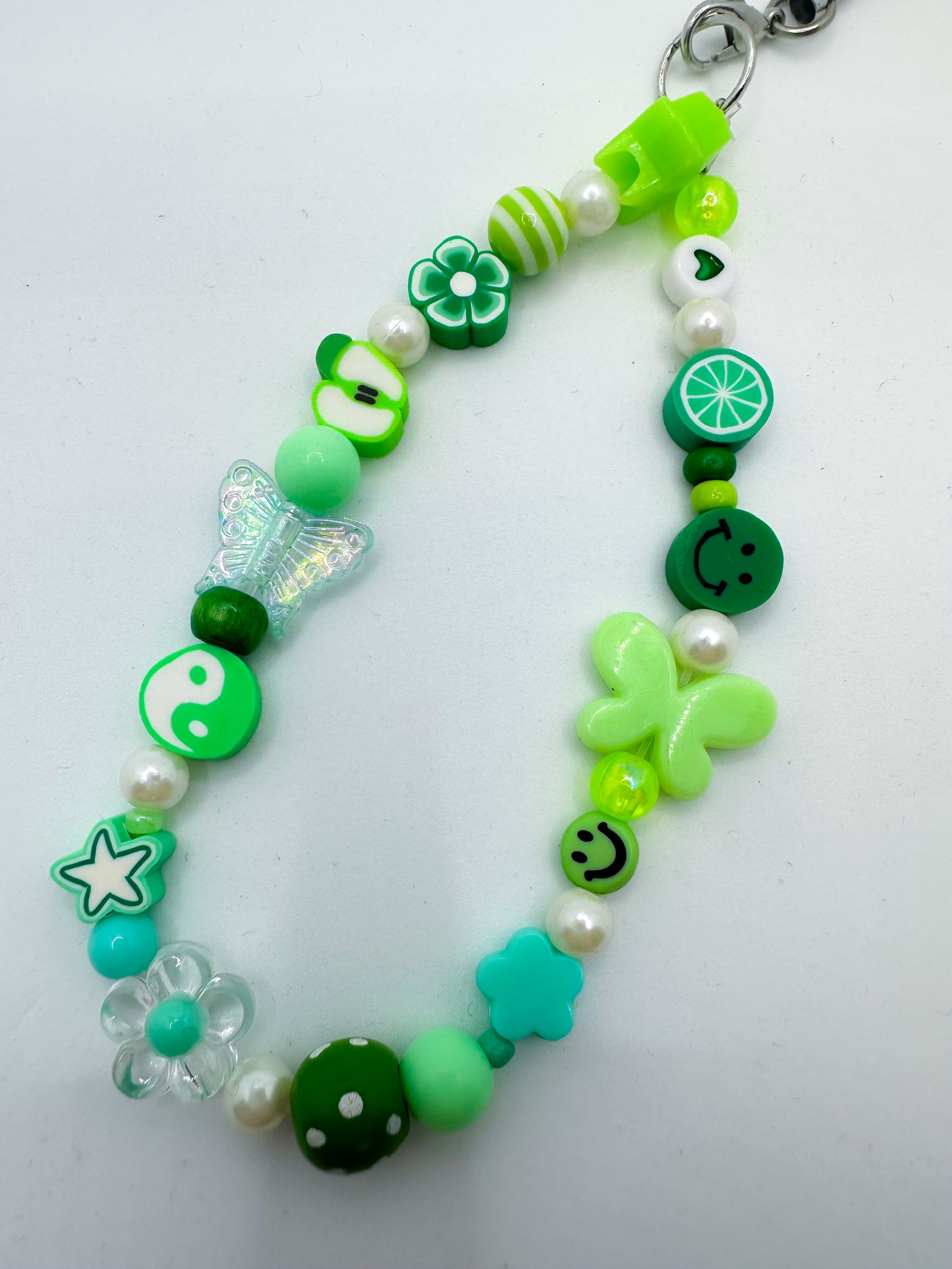 Green Phone Charm