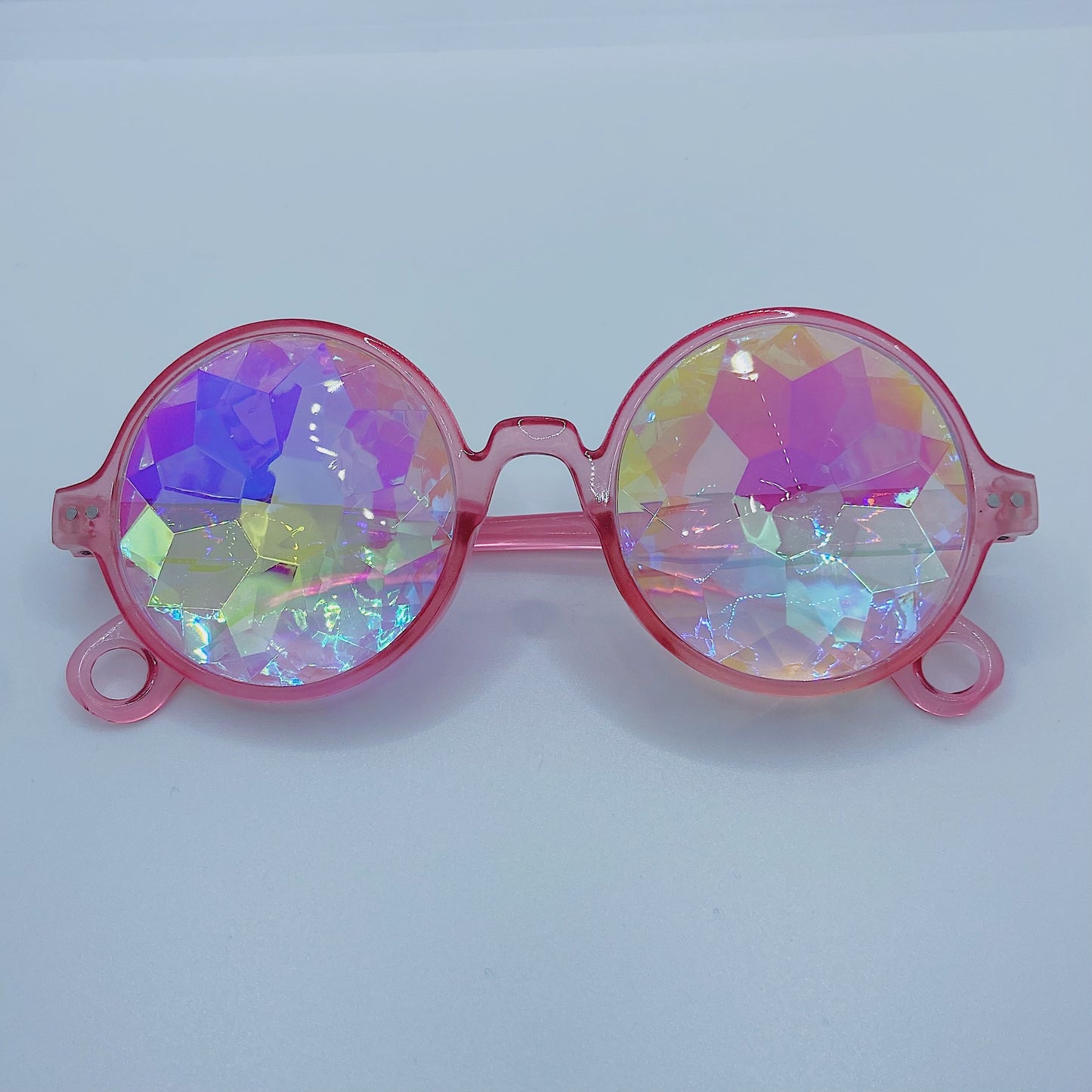 Pink Kaleidoscope Glasses