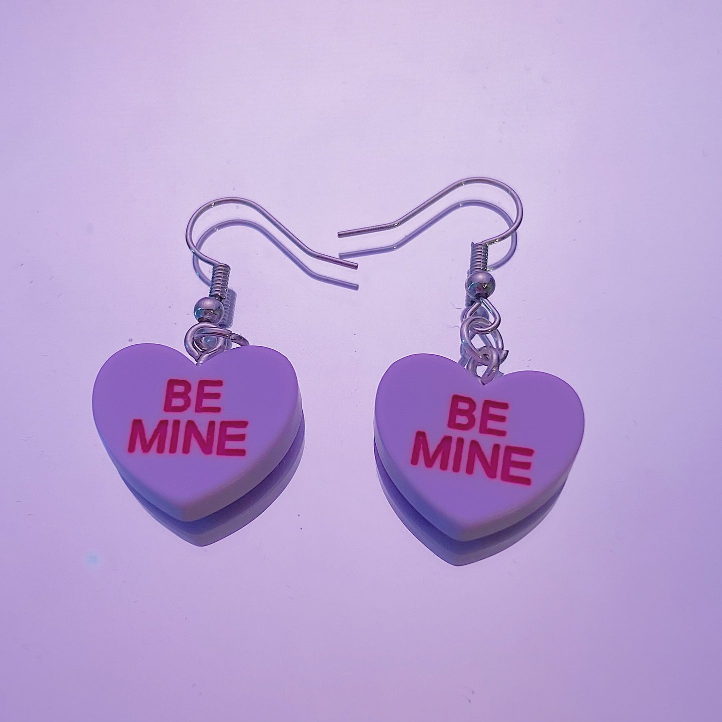 Purple Be Mine Earrings