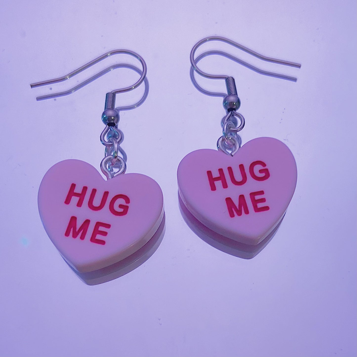 Pink Hug Me Earrings