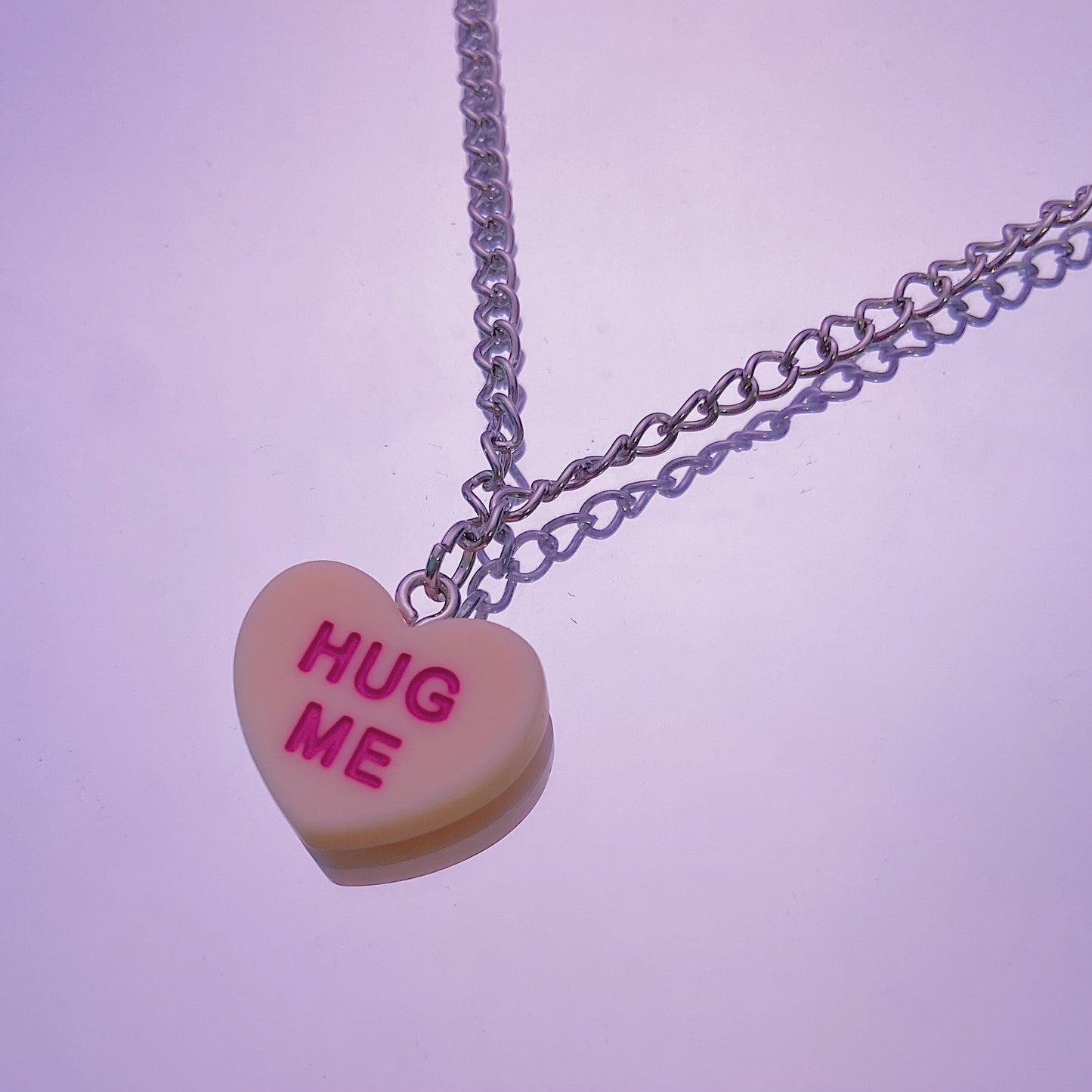 Cream Hug Me Necklace
