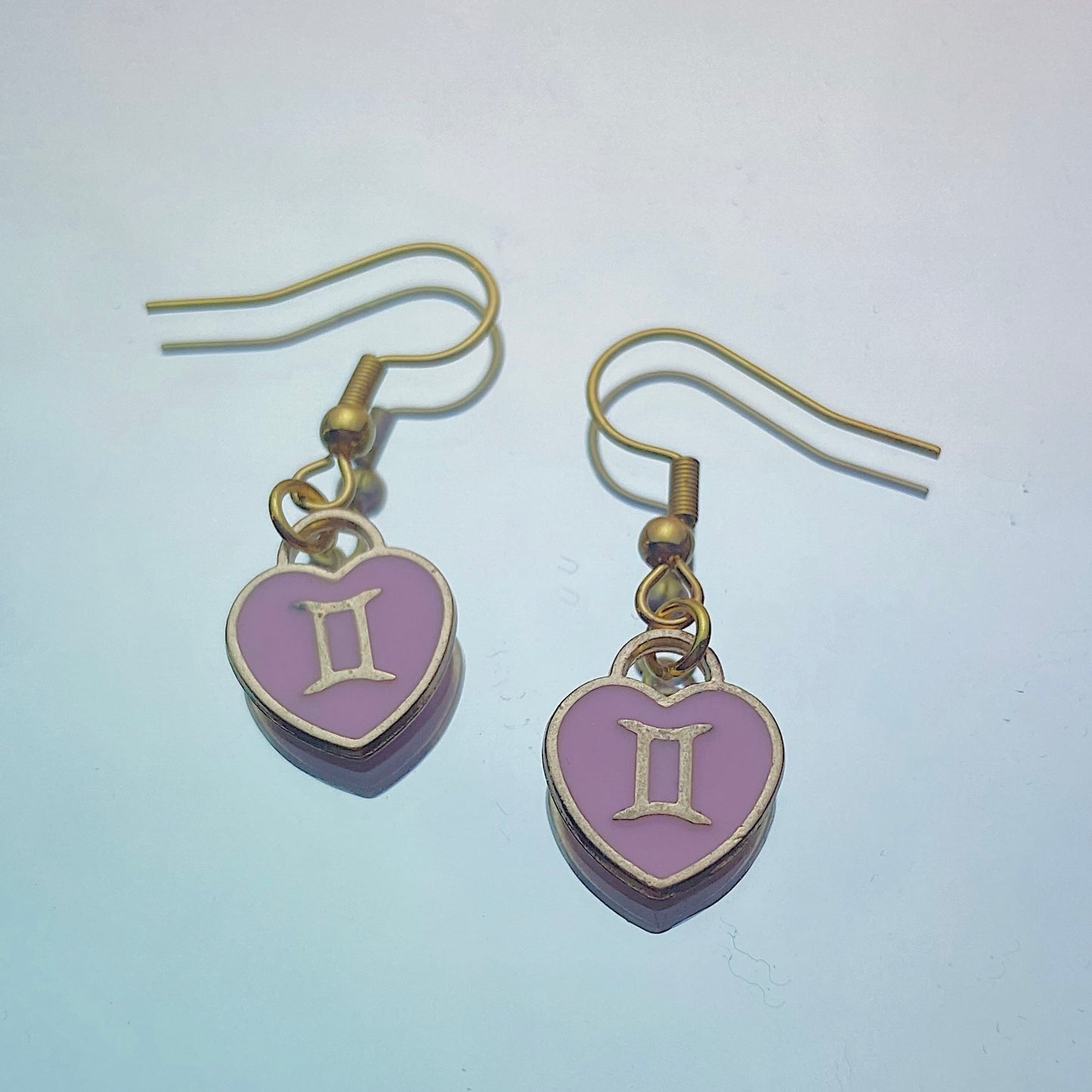 Gemini Earrings Pink
