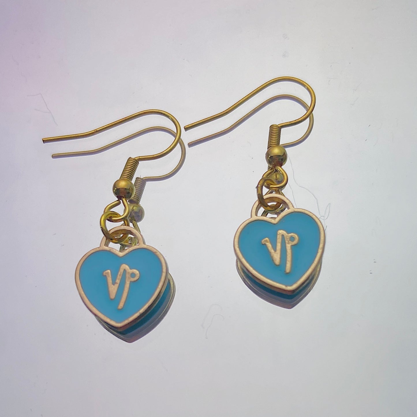 Capricorn Earrings Aqua
