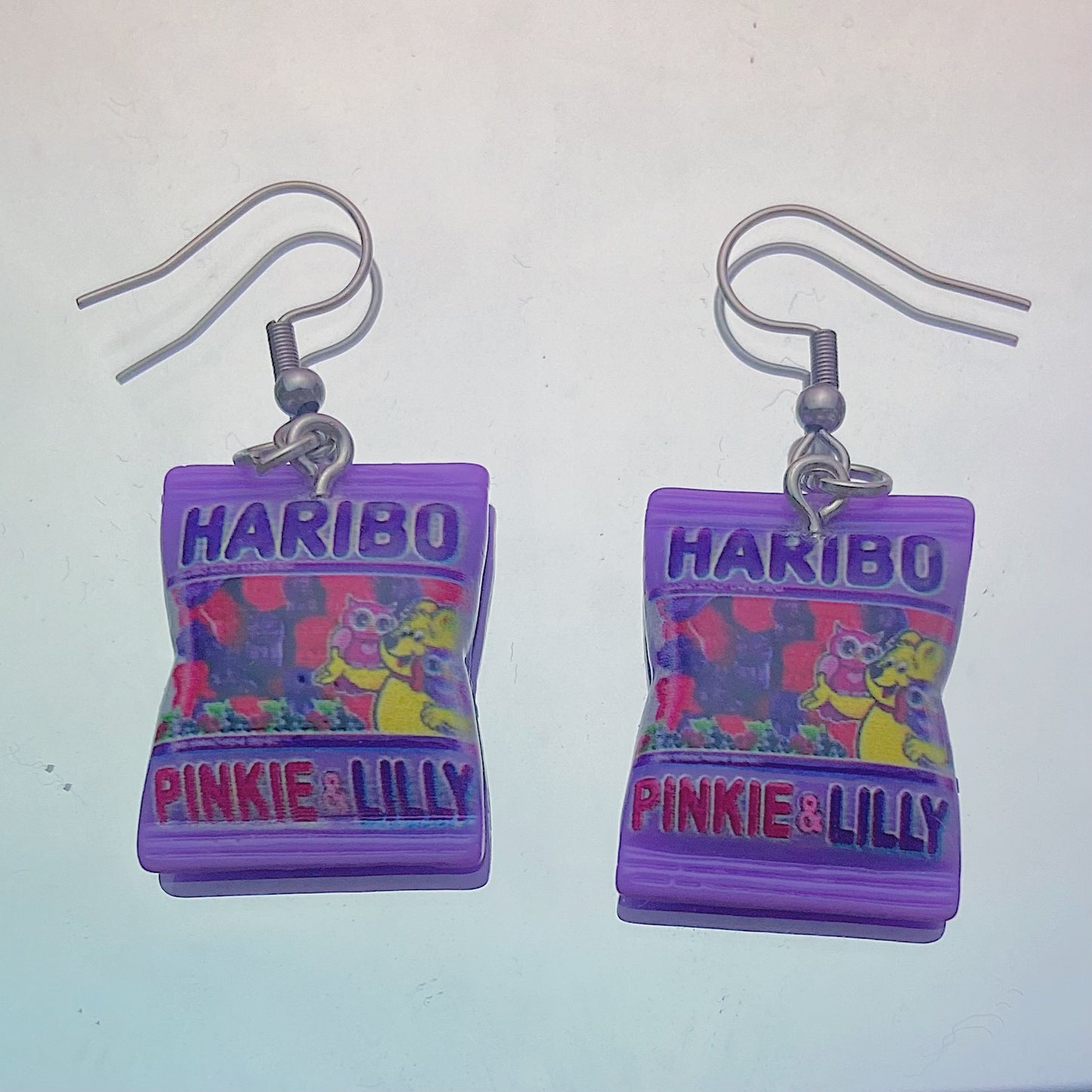 Purple Gummy Earrings