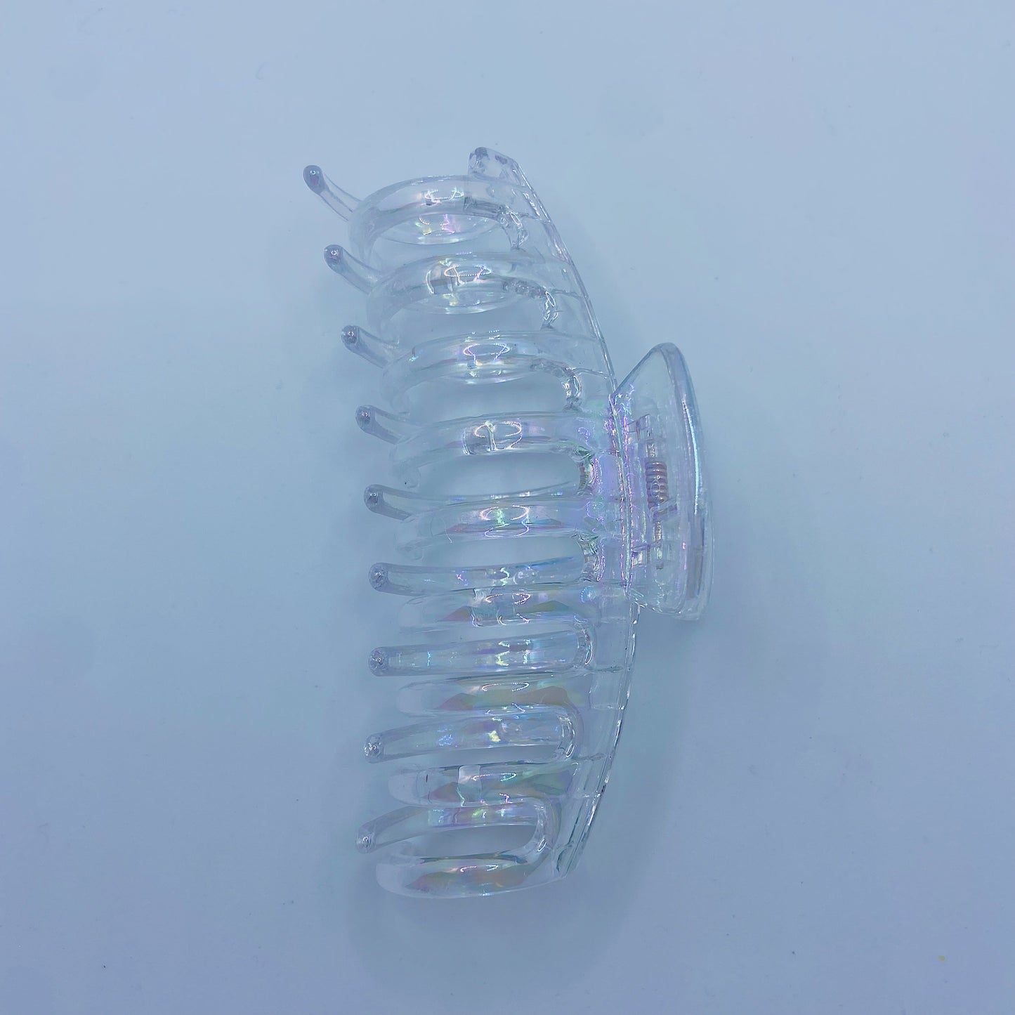 Large Iridescent Hair Claw