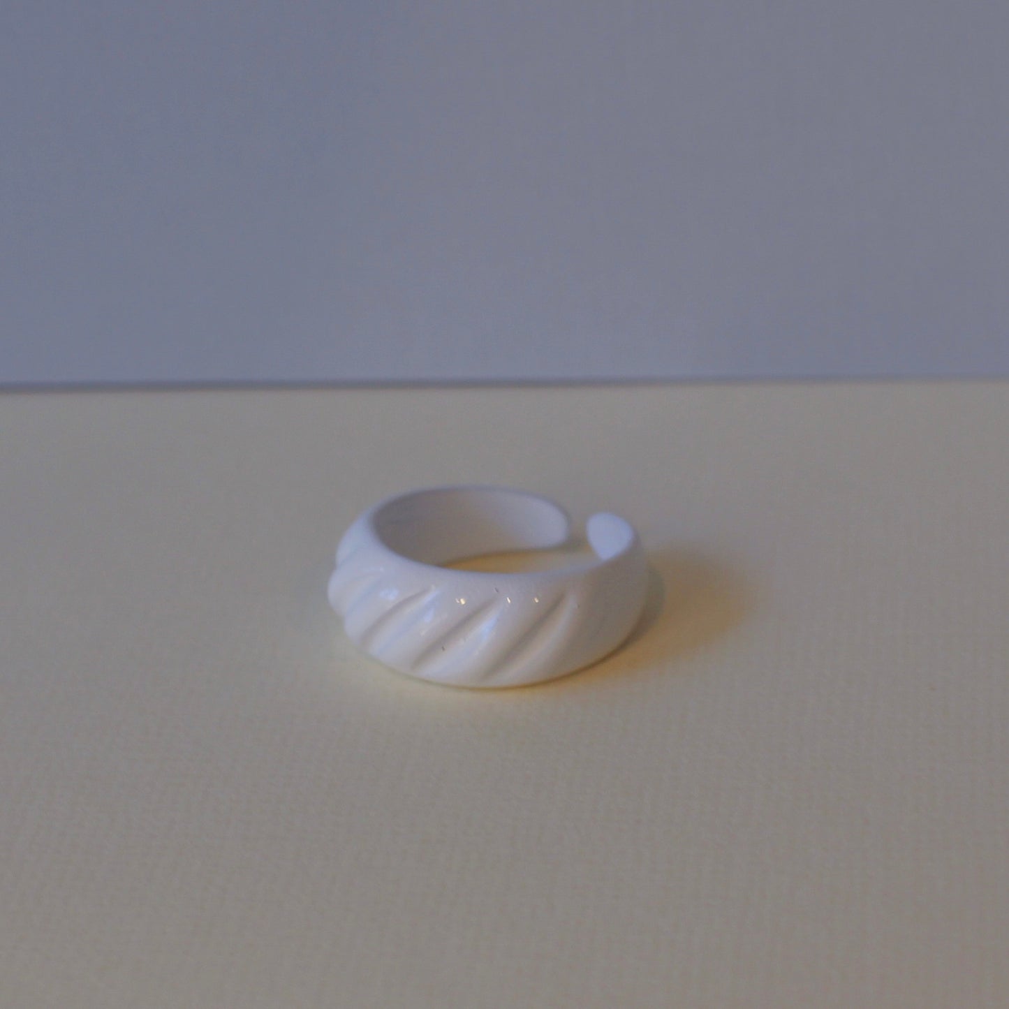 White Shell Ring