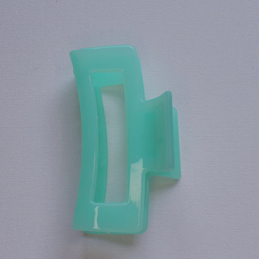 Aqua Jelly Hair Claw
