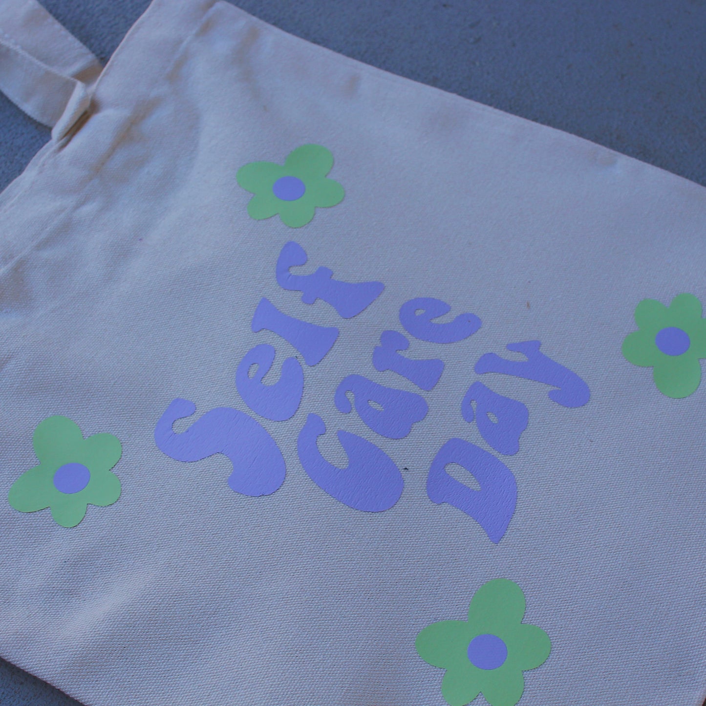 Self Care Day Tote - Purple