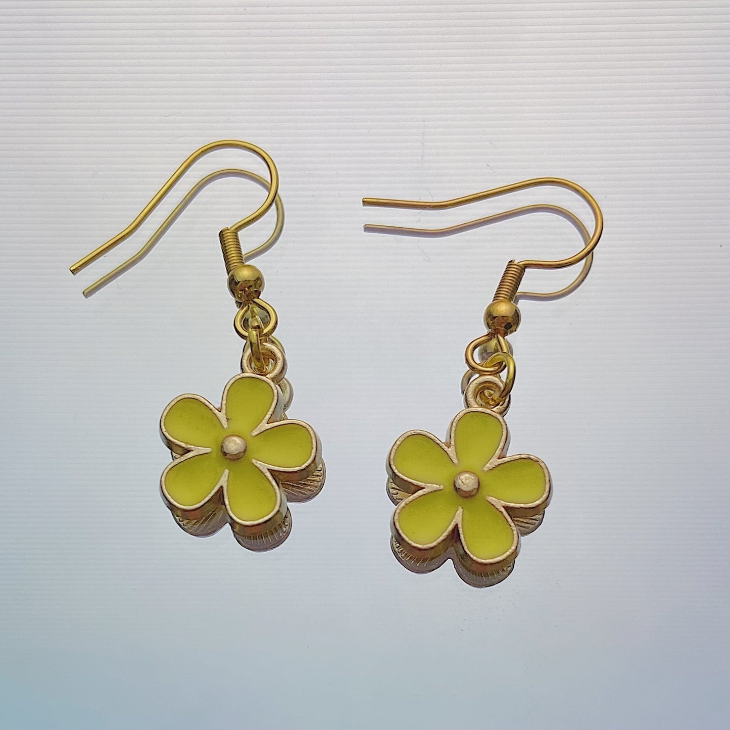 Yellow Daisy Earrings