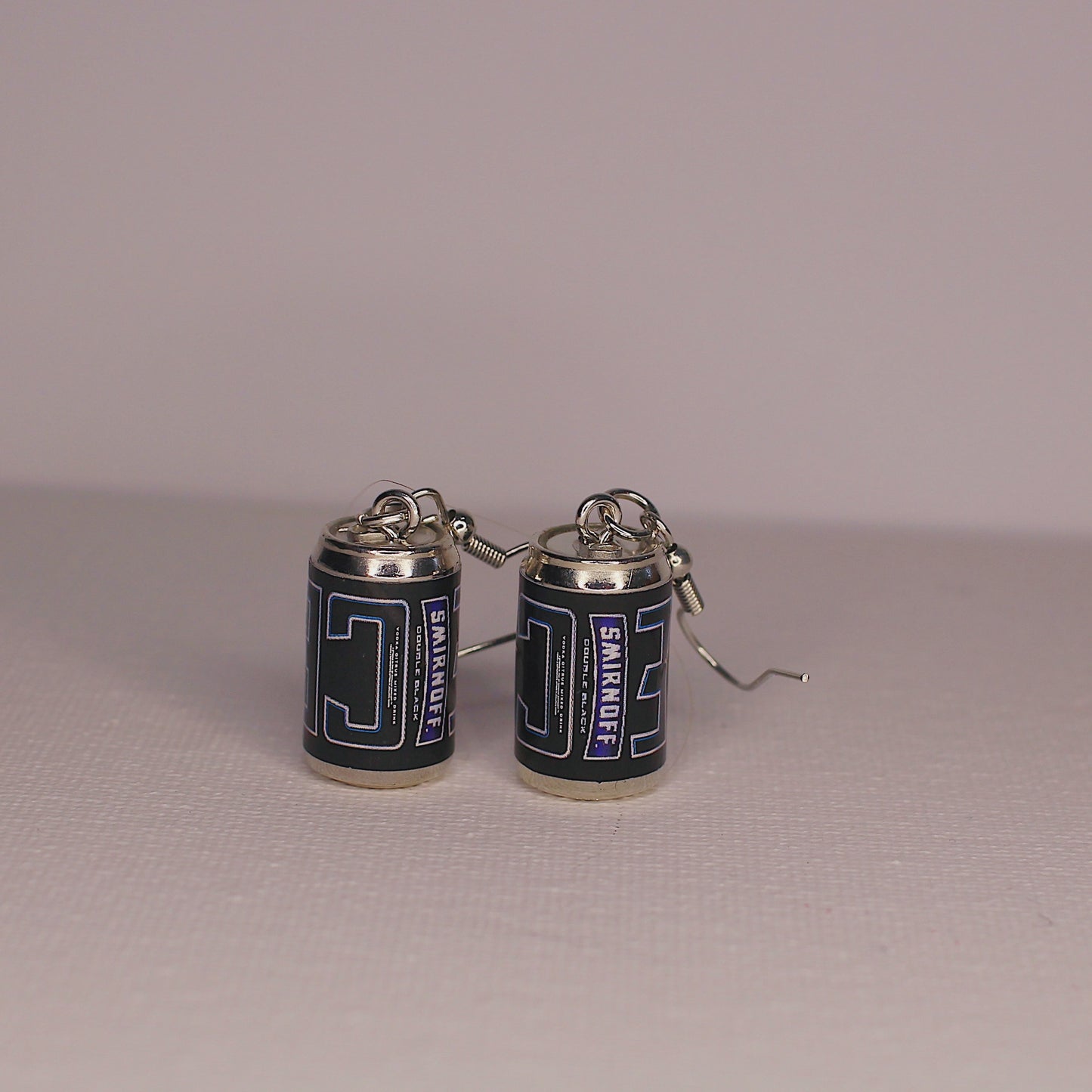 Smirnoff Double Black Earrings