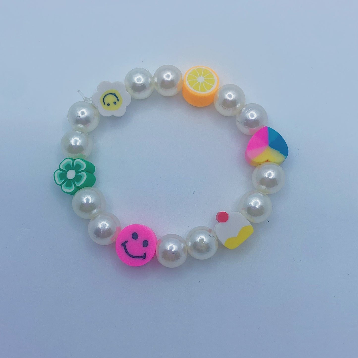 Pearl Charm Bracelet