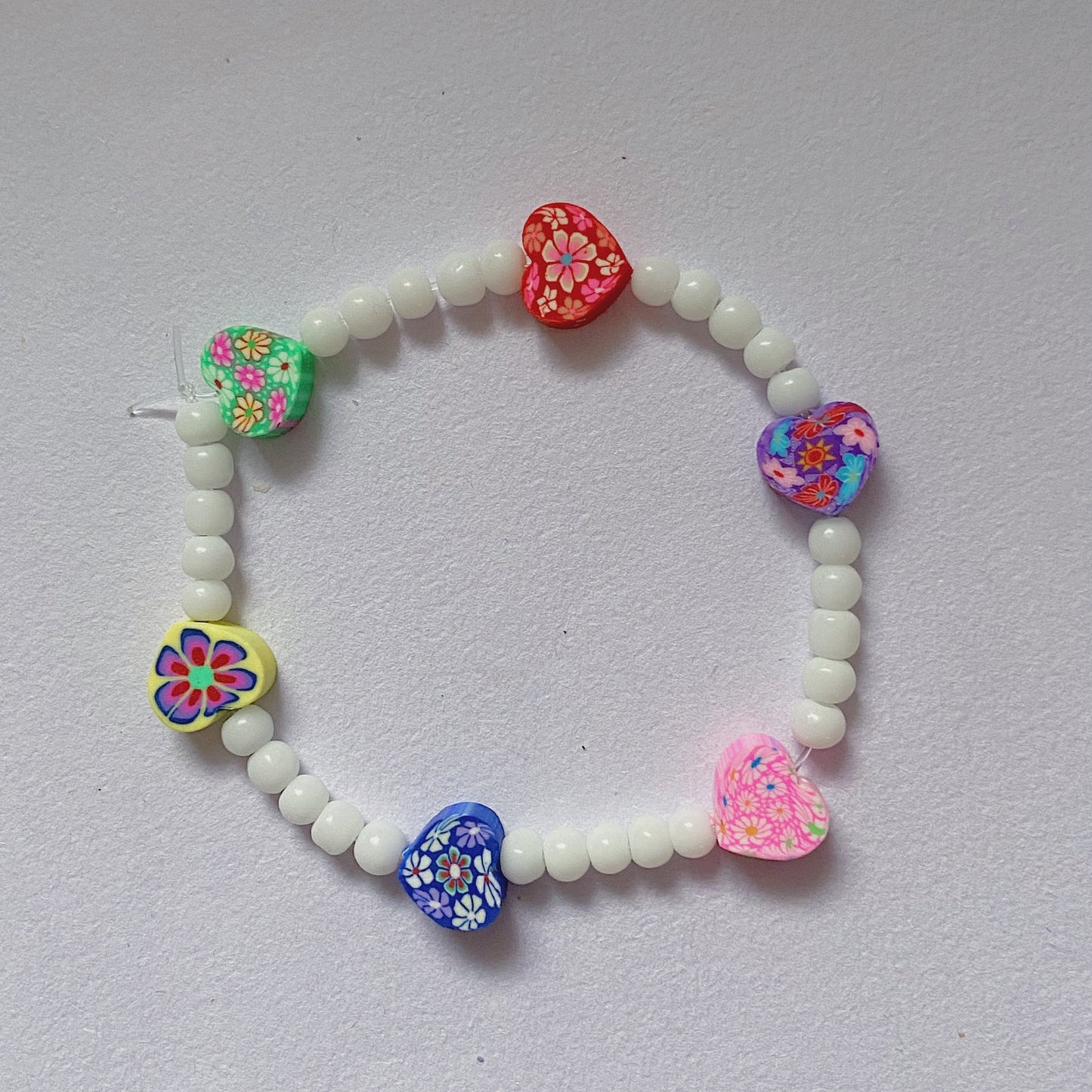 Heart Beaded Bracelet