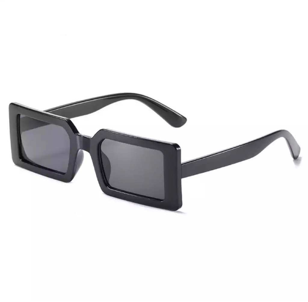 Classic Square Glasses Black