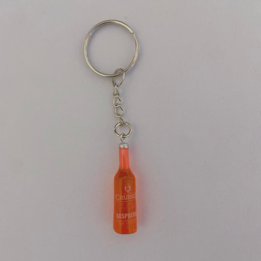 Raspberry Cruiser Keychain