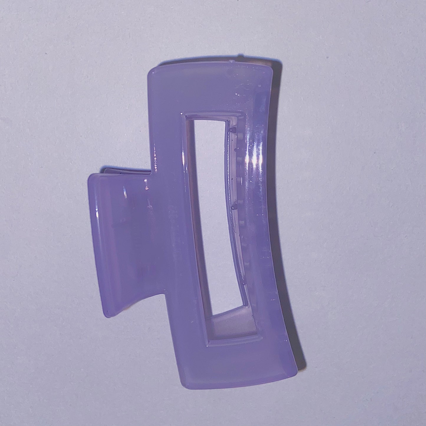 Purple Glossy Hair Claw