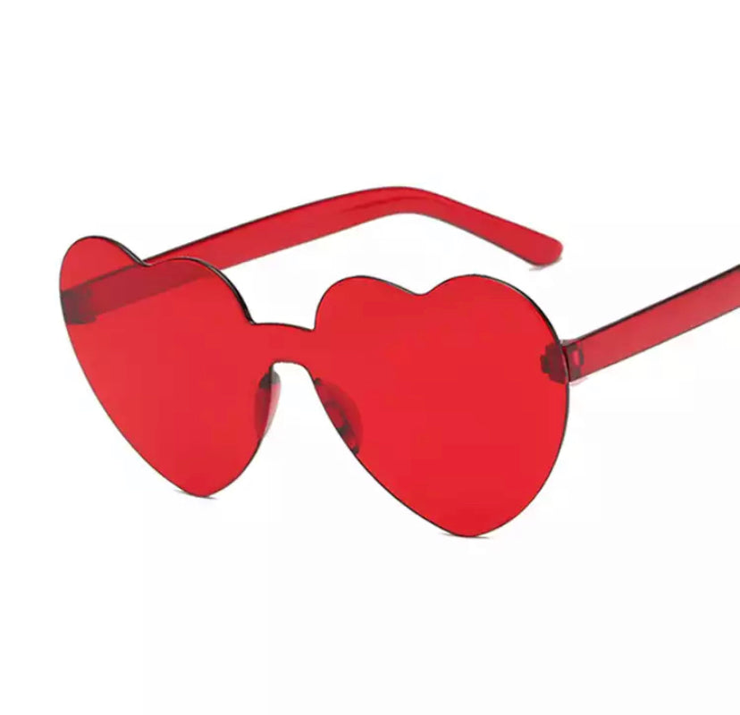 Red Heart Glasses