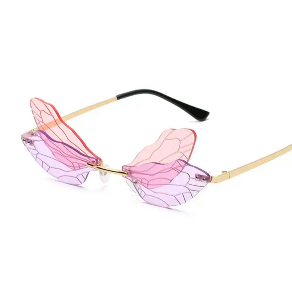 Purple/Pink Fairy Glasses