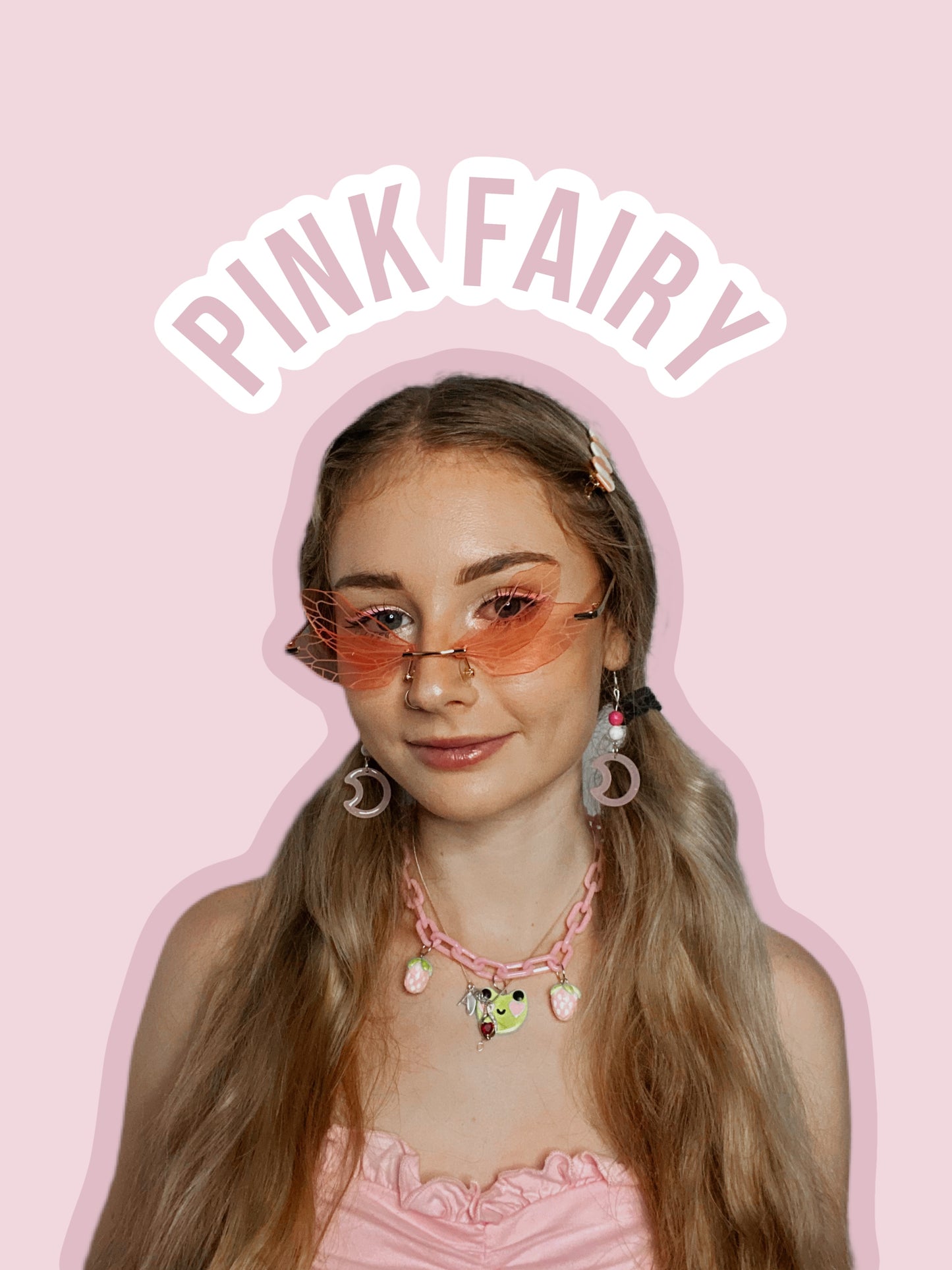 Pink Fairy Glasses