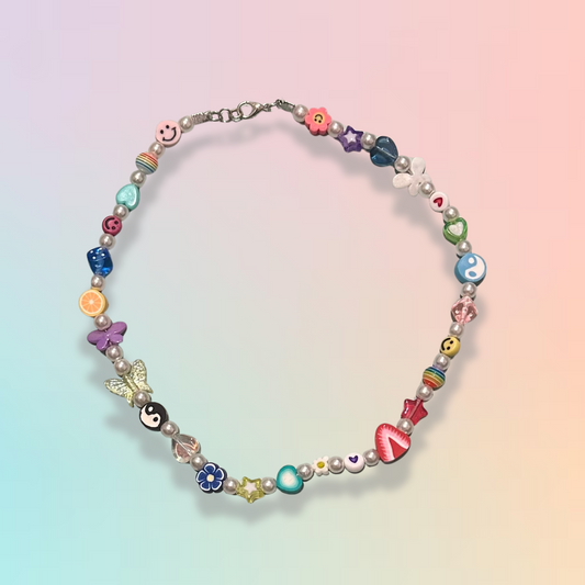 Rainbow Charm Necklace