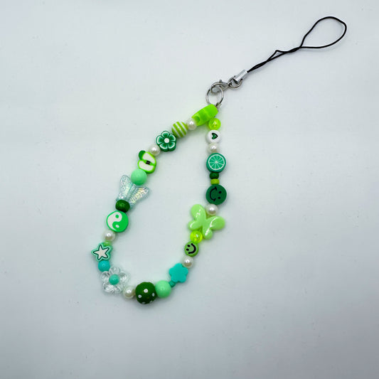 Green Phone Charm