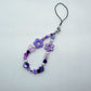Purple Phone Charm