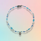 Blue Heart Necklace
