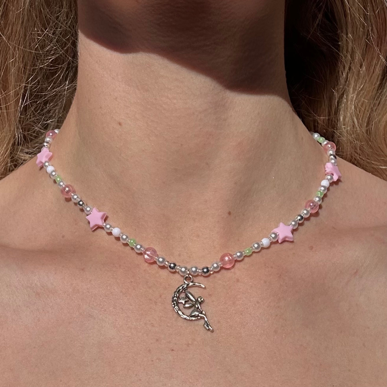 Star Moon Fairy Necklace
