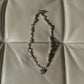 Heart charm crystal Beaded Necklace