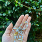 Fairy Clear quartz & Citrine Beaded Necklace