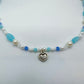 Blue Heart Necklace