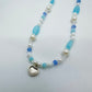 Blue Heart Necklace