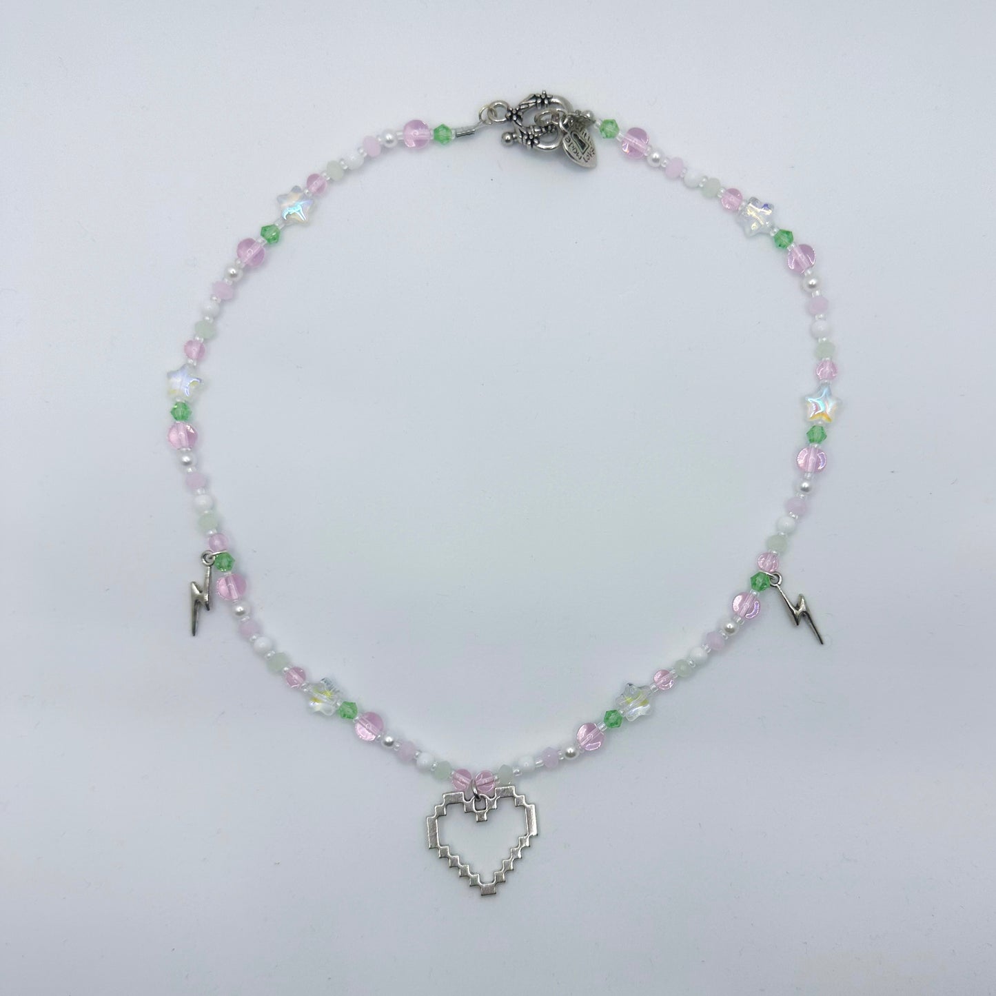 Pixel Heart Necklace