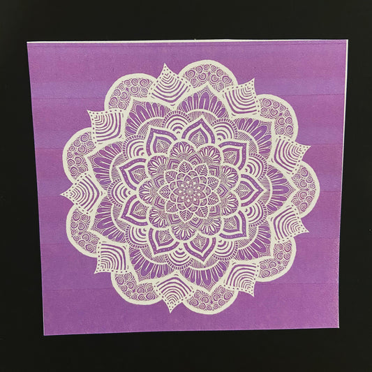 Purple Mandala Sticker