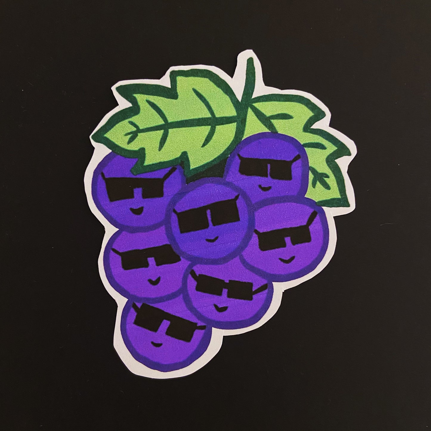 Grape Sticker
