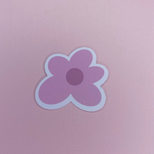 Pink Flower Sticker