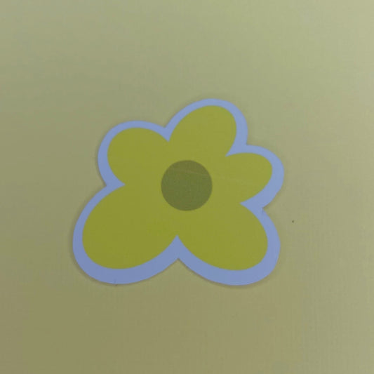 Yellow Flower Sticker