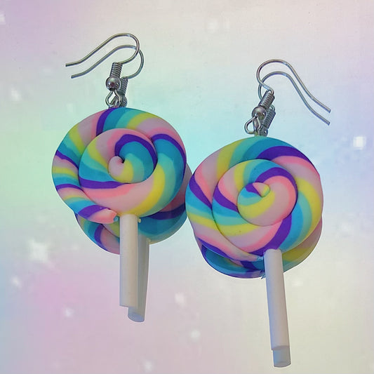 Pastel Lollipop Earrings