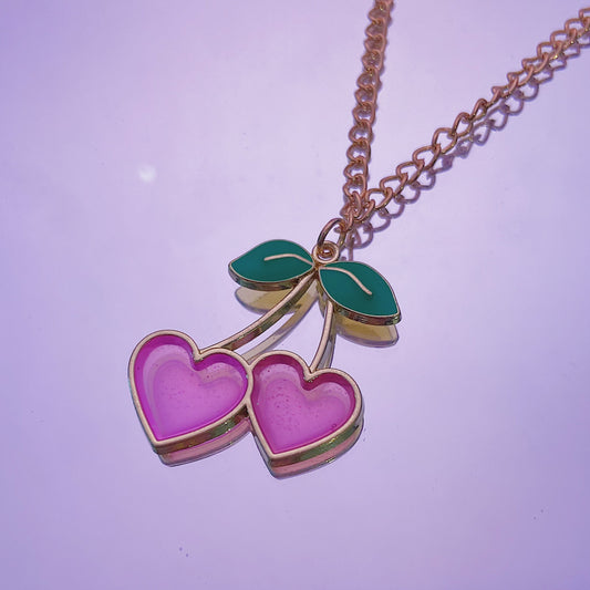 Heart Cherry Necklace