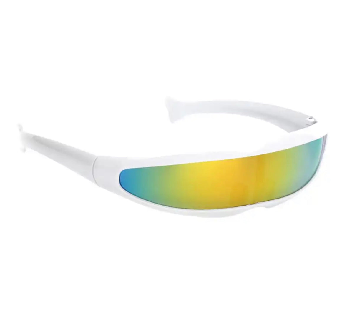 Cyber Glasses White/Yellow