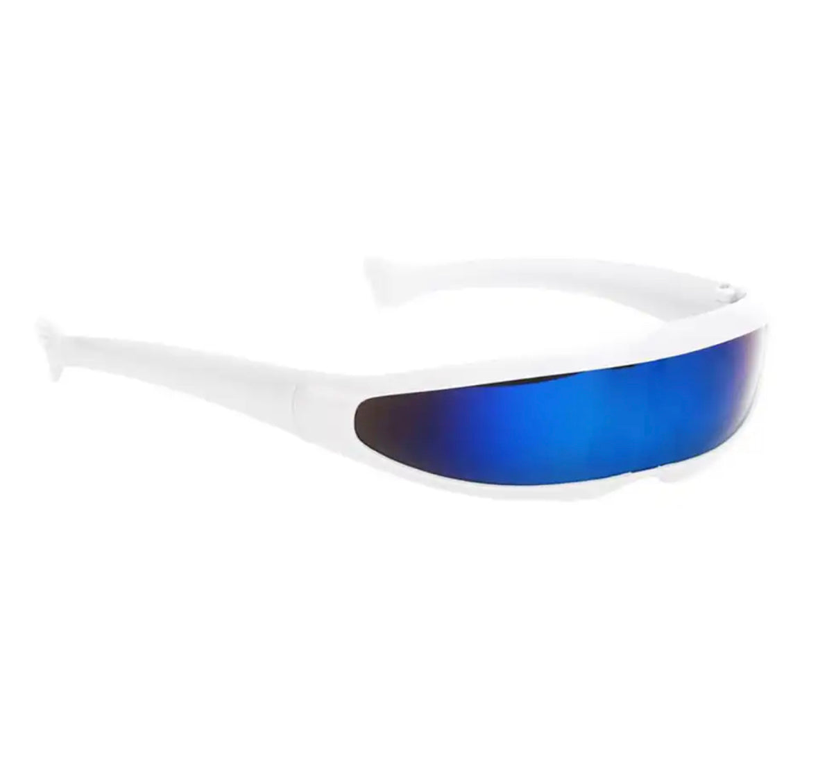 Cyber Glasses White/Blue
