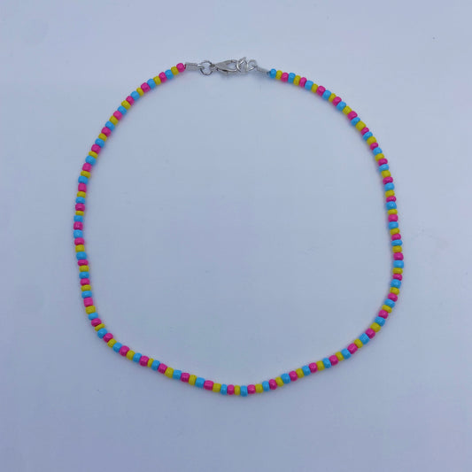Pansexual Flag Necklace