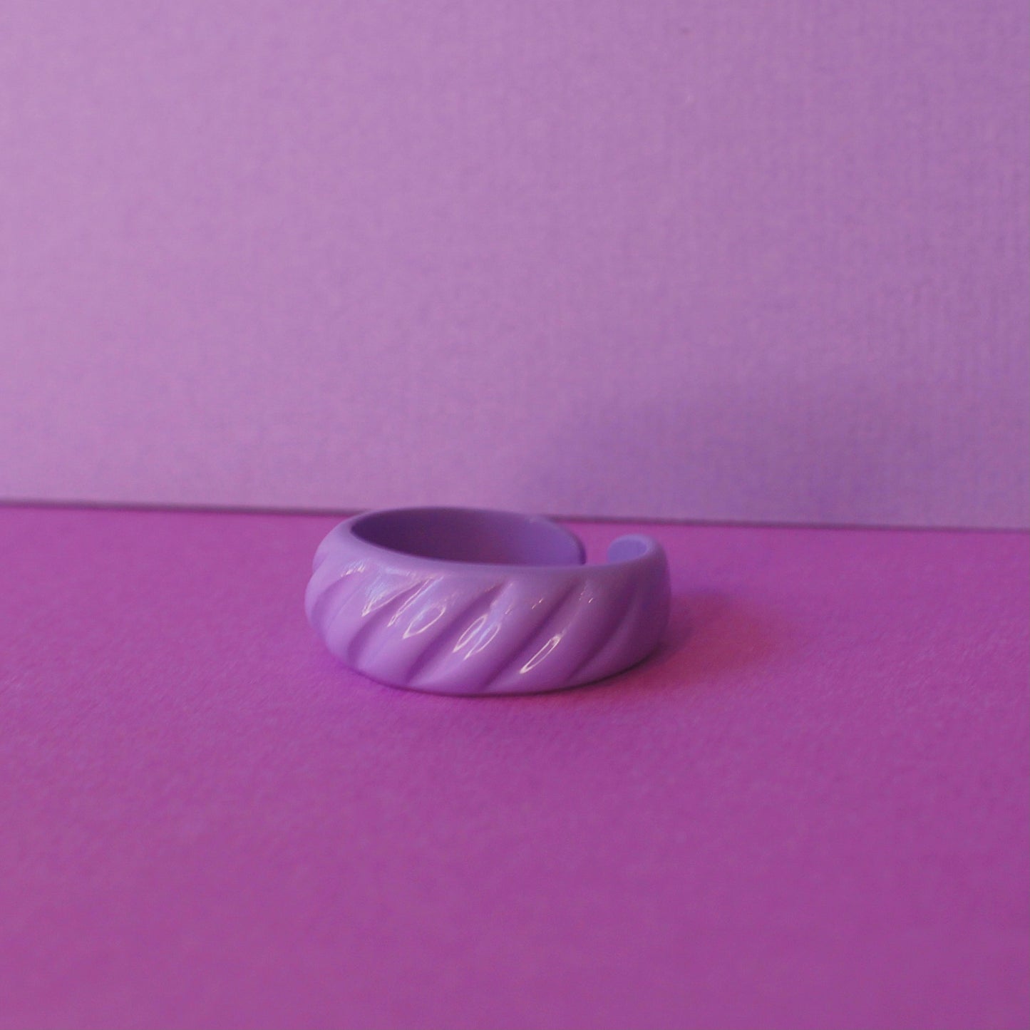 Purple Shell Ring