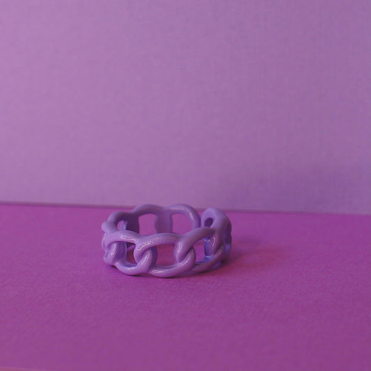 Purple Chain Ring