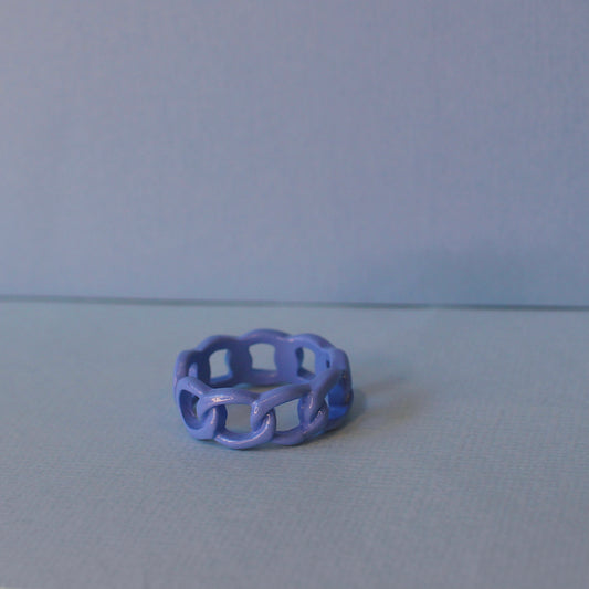 Blue Chain Ring