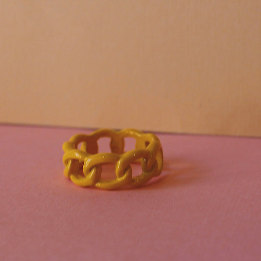 Orange Chain Ring