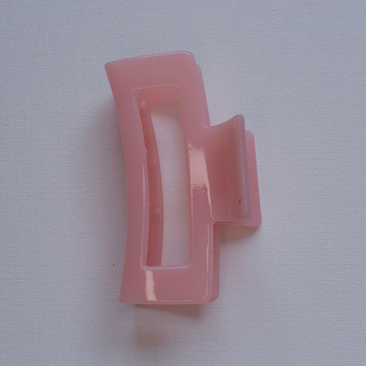 Pink Jelly Hair Claw