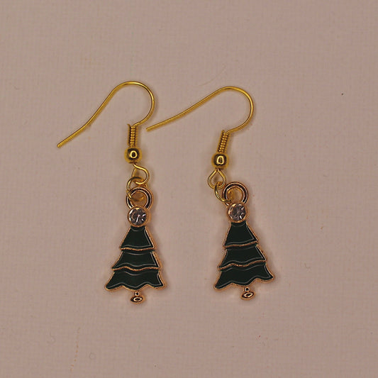 Christms Tree Earrings