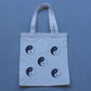 Black Yin Yang Tote